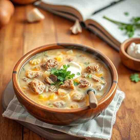 Easy Beef Soup Recipe - Make Creamy Nauryz Kozhe At Home